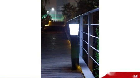 IP65 Outdoor LED Solar Wall Light for Garden Work for 3-5 Rainy Days