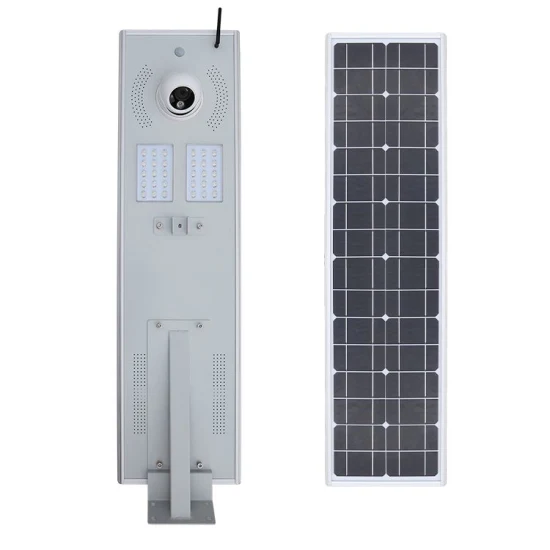 Direct Factory Sale High Brightness Long Lifespan LED Solar Street Light with Outdoor CCTV Camera