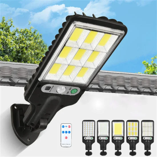 3 Lighting Mode Solar Street Lights Outdoor Waterproof Motion Sensor LED Wall Lamp