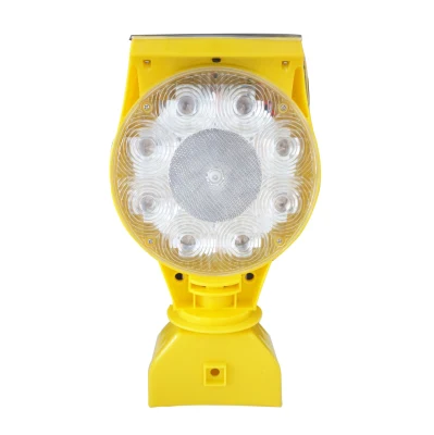 Portable LED Strobe Traffic Warning Solar Barricade Light for Barrier in Construct Work Zone